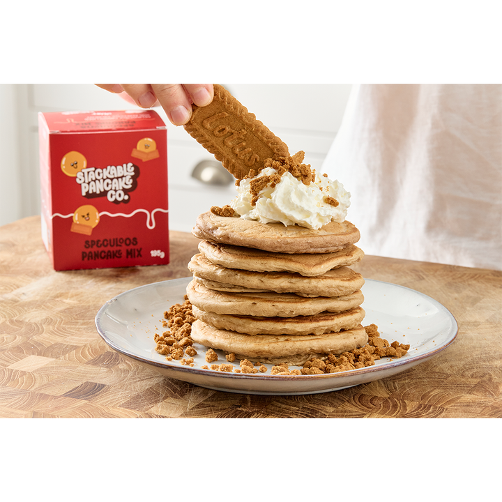 CARAMELISED BISCUIT PANCAKE MIX
