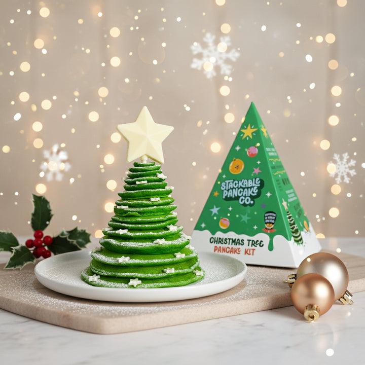 CHRISTMAS TREE PANCAKE KIT