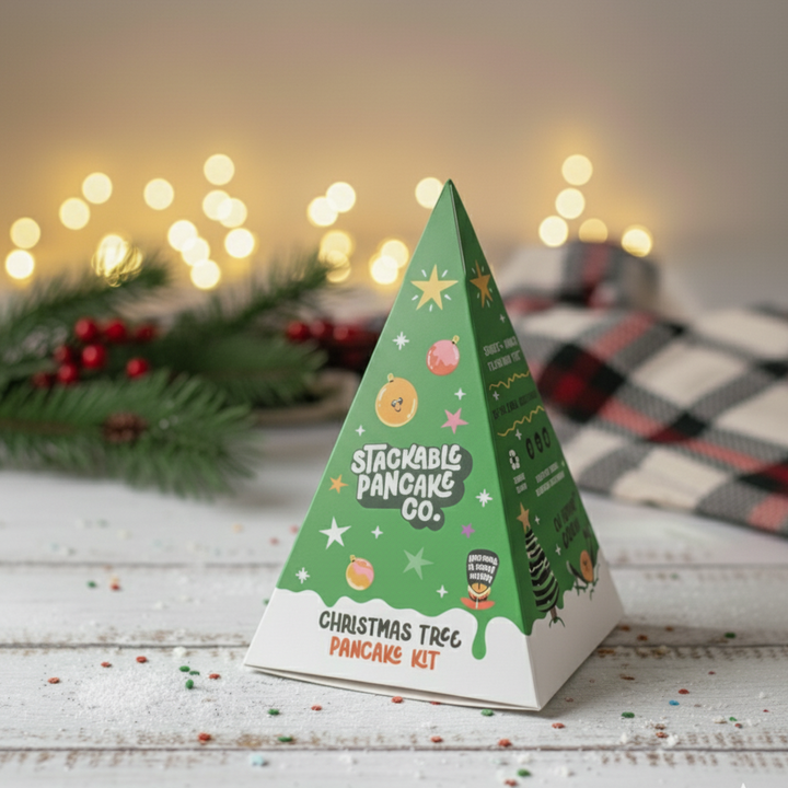 CHRISTMAS TREE PANCAKE KIT